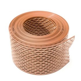   Bramac Műanyag Rovarháló- Szellőzőszalag VÖRÖS 10cm széles 5m/tekercs