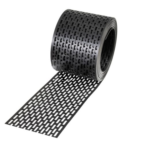 Bramac Műanyag Rovarháló- Szellőzőszalag FEKETE 10cm széles 5m/tekercs