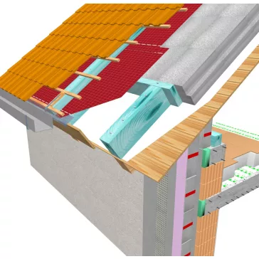   Austrotherm MANZÁRD GRAFIT falcos szarufa feletti szigetelés -- 10 cm - 30 cm