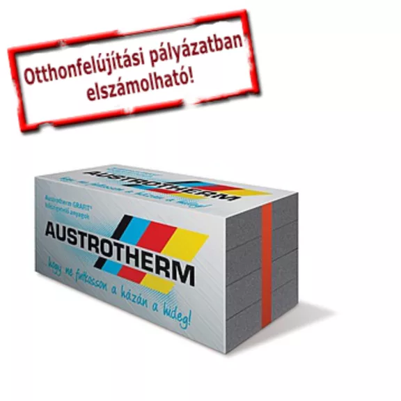 Austrotherm EPS 80 Grafitos szigetelés homlokzatra -- 12 cm Austrotherm EPS 80 Grafitos szigetelés homlokzatra -- 12 cm