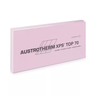   Austrotherm XPS TOP 70 SF különlegesen nagy terhelhetőségű szigetelő lemez -- 5 cm - 16 cm