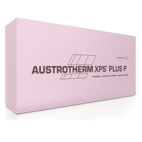 Austrotherm XPS PLUS P lábazati szigetelés sima élképzéssel-bordázott felülettel  --16cm