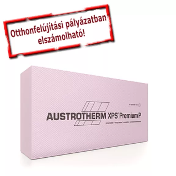 Austrotherm XPS PREMIUM P lábazati szigetelés bordázott felülettel - egyenes élképzéssel -- 8 cm Austrotherm XPS PREMIUM P lábazati szigetelés bordázott felülettel - egyenes élképzéssel -- 8 cm
