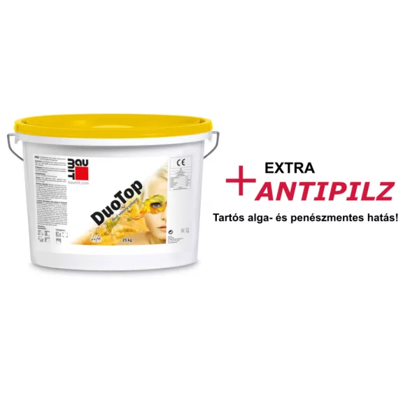 Baumit DuoTop FEHÉR műgyanta kötőanyagú Kapart 1,5mm homlokzati vakolat - 25kg/vödör Baumit DuoTop FEHÉR műgyanta kötőanyagú Kapart 1,5mm homlokzati vakolat - 25kg/vödör