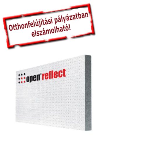 Baumit openReflect grafitos páraáteresztő homlokzati hőszigetelés Reflex bevonattal -- 25 cm