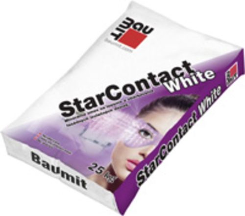 Baumit StarContact White ragasztó EPS, Grafit, XPS, Homlokzati gyapot ragasztásához - 25kg/zsák