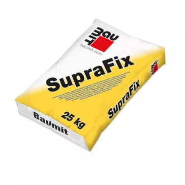   Baumit SupraFix ragasztó OSB-hez és bitumenes vízszigeteléshez való ragasztáshoz - 25kg/zsák