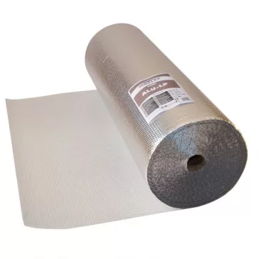   Masterplast ISOFLEX ALU-LP ERŐSÍTETT hőtükrös légbuborékos párazáró fólia padlófűtéshez 60m2/tekercs