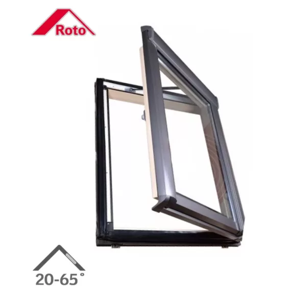Roto WDA R35 H WD fa oldalra nyíló tetőkibúvó 54x98 cm 5/9 Roto WDA R35 H WD fa oldalra nyíló tetőkibúvó 54x98 cm 5/9