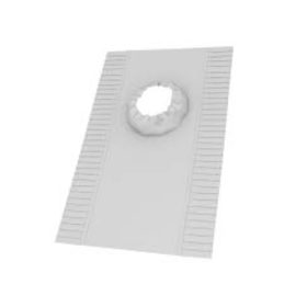   VELUX BFX alátétfólia merev csöves fénycsatornához  37x37 cm Ø35 cm