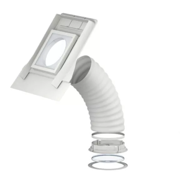 VELUX TWF Flexibilis csöves fénycsatorna profilos 47x47 cm Ø35 cm VELUX TWF Flexibilis csöves fénycsatorna profilos 47x47 cm Ø35 cm