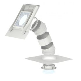   VELUX TWR merev csöves fénycsatorna profilos 37x37 cm Ø25 cm