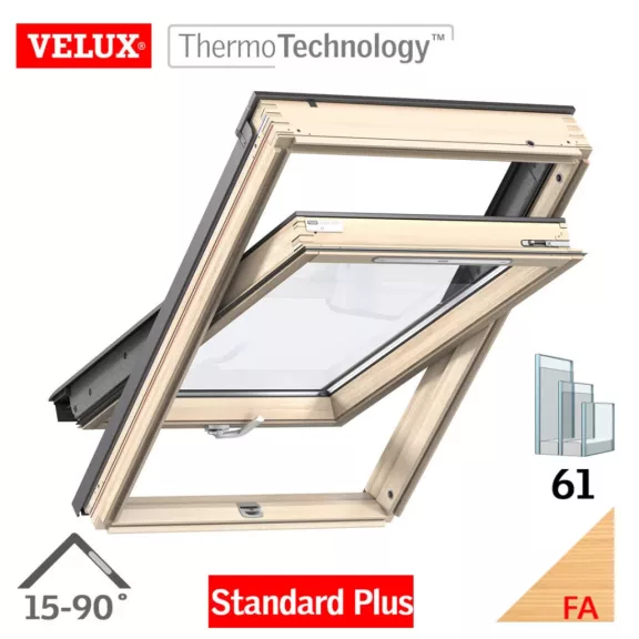 Velux GLL 1061B billenő alsó kilincses tetőtéri ablak fa 78x98 cm Velux GLL 1061B billenő alsó kilincses tetőtéri ablak fa 78x98 cm