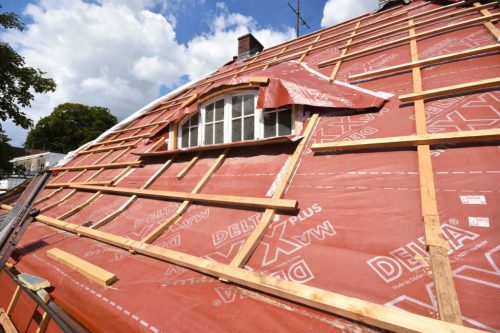 DÖRKEN Delta MAXX PLUS páraáteresztő tetőfólia ragasztósávval - 75m2/tekercs