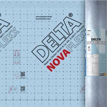  DÖRKEN Delta NOVAFLEXX változó SD értékű párazáró fólia - 75m2/tekercs