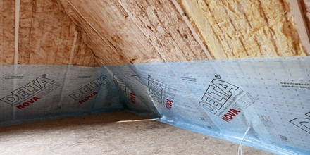 DÖRKEN Delta NOVAFLEXX változó SD értékű párazáró fólia - 75m2/tekercs