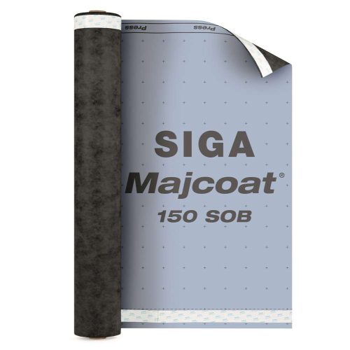SIGA Majcoat 150g SOB páraáteresztő tetőfólia ragasztósávval 75m2/tekercs