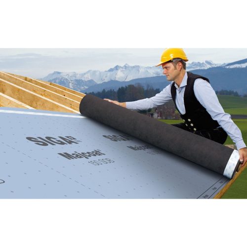SIGA Majcoat 150g SOB páraáteresztő tetőfólia ragasztósávval 75m2/tekercs