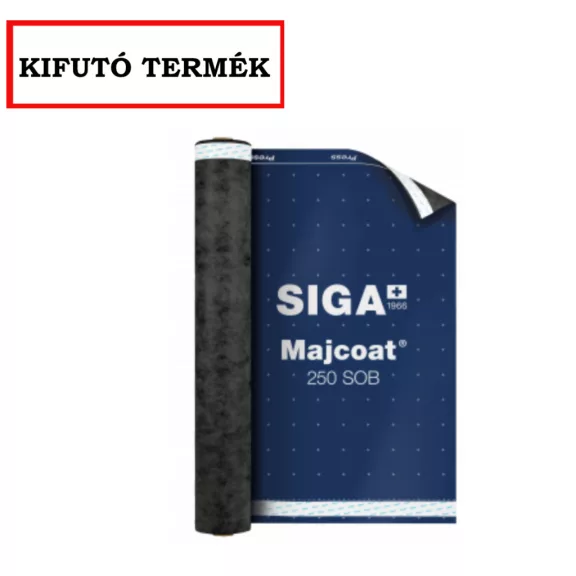SIGA Majcoat 250g SOB páraáteresztő tetőfólia ragasztósávval 75m2/tekercs SIGA Majcoat 250g SOB páraáteresztő tetőfólia ragasztósávval 75m2/tekercs